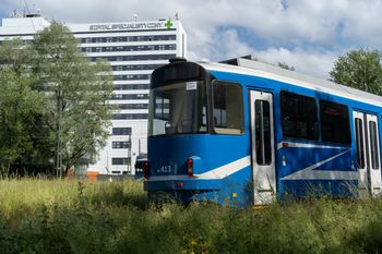 Kraków: Metropolia apeluje o zmiany w KPO. "Potrzebne dofinansowanie na P+R i nowe linie tramwajowe". W tle strefa czystego transportu