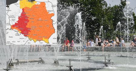 Pogoda. W piątek upał i przelotne burze z gradem