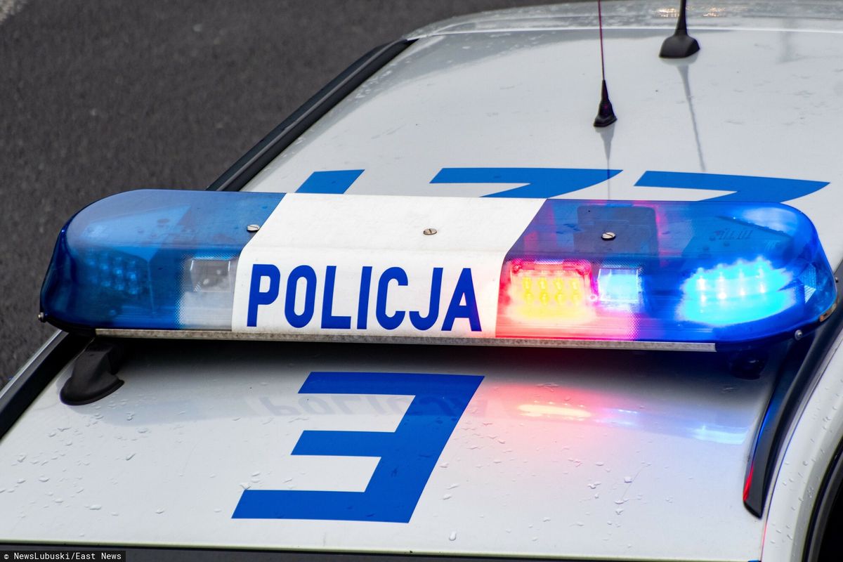 Alarm w jednostce policji w Ostródzie
