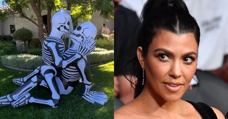 Kourtney Kardashian gotowa na Halloween. Pokazała dekoracje, a internauci są zażenowani: "To OBRZYDLIWE..."