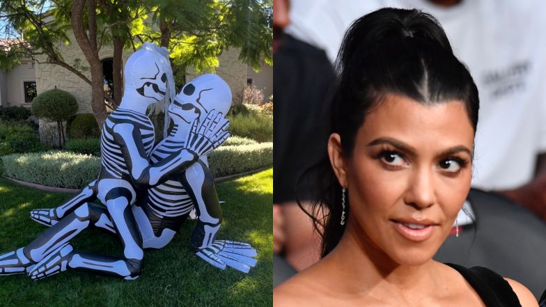 Kourtney Kardashian gotowa na Halloween. Pokazała dekoracje, a internauci są zażenowani: "To OBRZYDLIWE..."