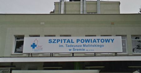 Strażacy ratowali lekarza. Niecodzienna sytuacja w szpitalu w Śremie