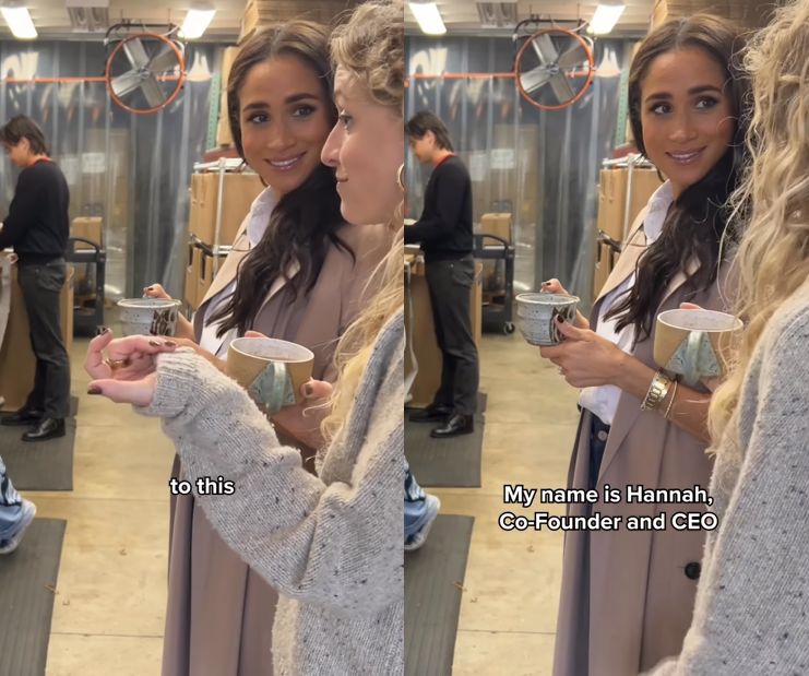 Meghan Markle na nagraniach Clevr. Cena jej stylizacji szokuje