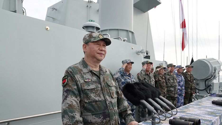 arch29
(180412) -- SANYA, April 12, 2018 (Xinhua) -- Chinese President Xi Jinping, also general secretary of the Communist Party of China Central Committee and chairman of the Central Military Commission, reviews the Chinese People's Liberation Army (PLA) Navy in the South China Sea on April 12, 2018. Xi made a speech after the review. (Xinhua/Li Gang) (zkr) Xinhua News Agency / eyevine
Li Gang Xinhua / eyevine