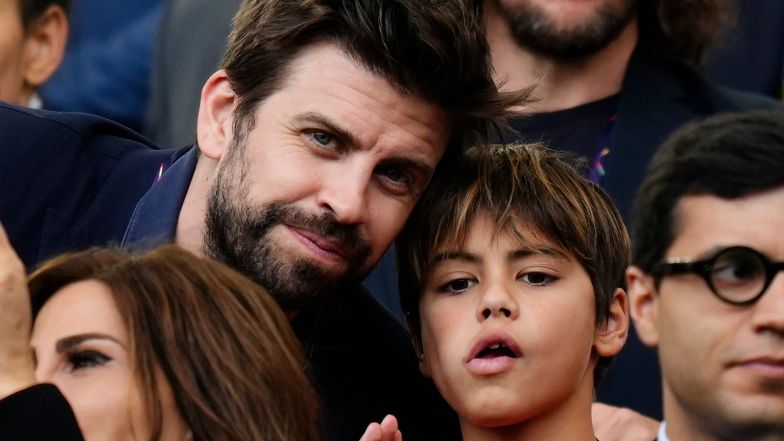 Gerard Pique zabrał syna na mecz Reprezentacji Hiszpanii