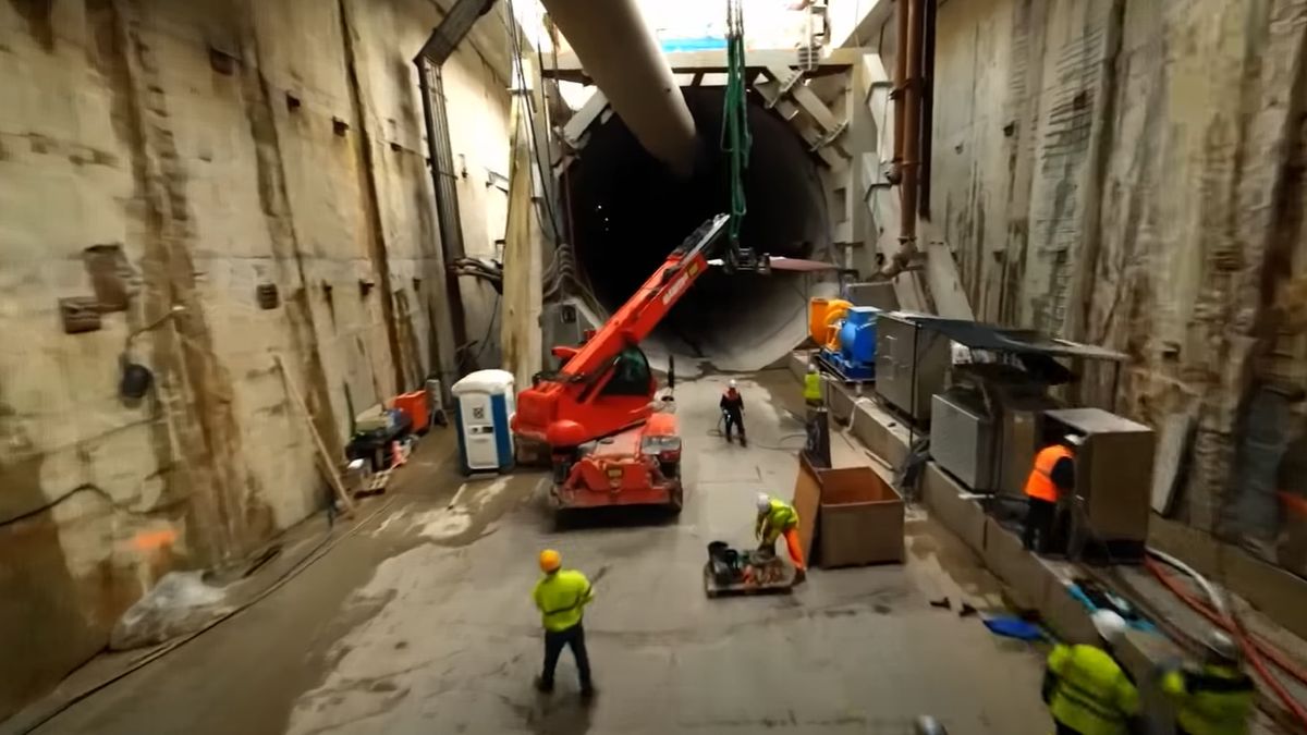 Tunel w Świnoujściu wydrążony. W 2022 roku połączy Wolin i Uznam 1