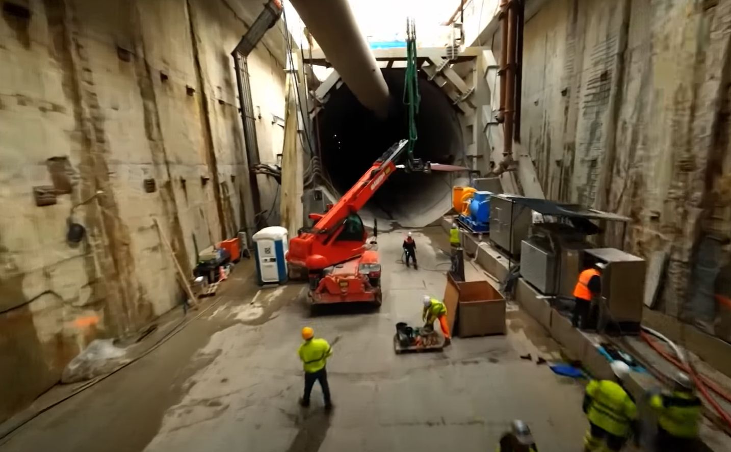 Tunel w Świnoujściu wydrążony. W 2022 roku połączy Wolin i Uznam 1