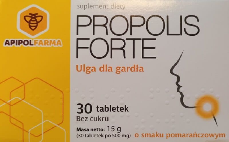 Suplement diety z metalem w środku