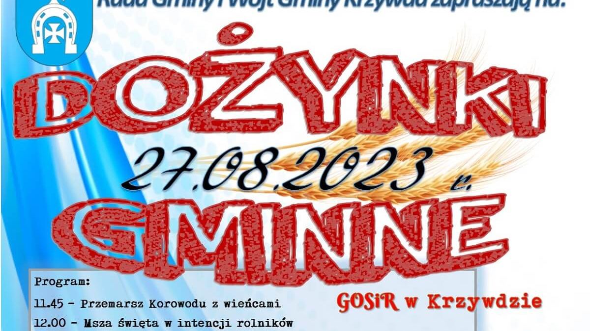 Dożynki w Krzywdzie 2023
