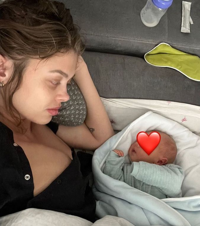 Joanna Opozda z synem