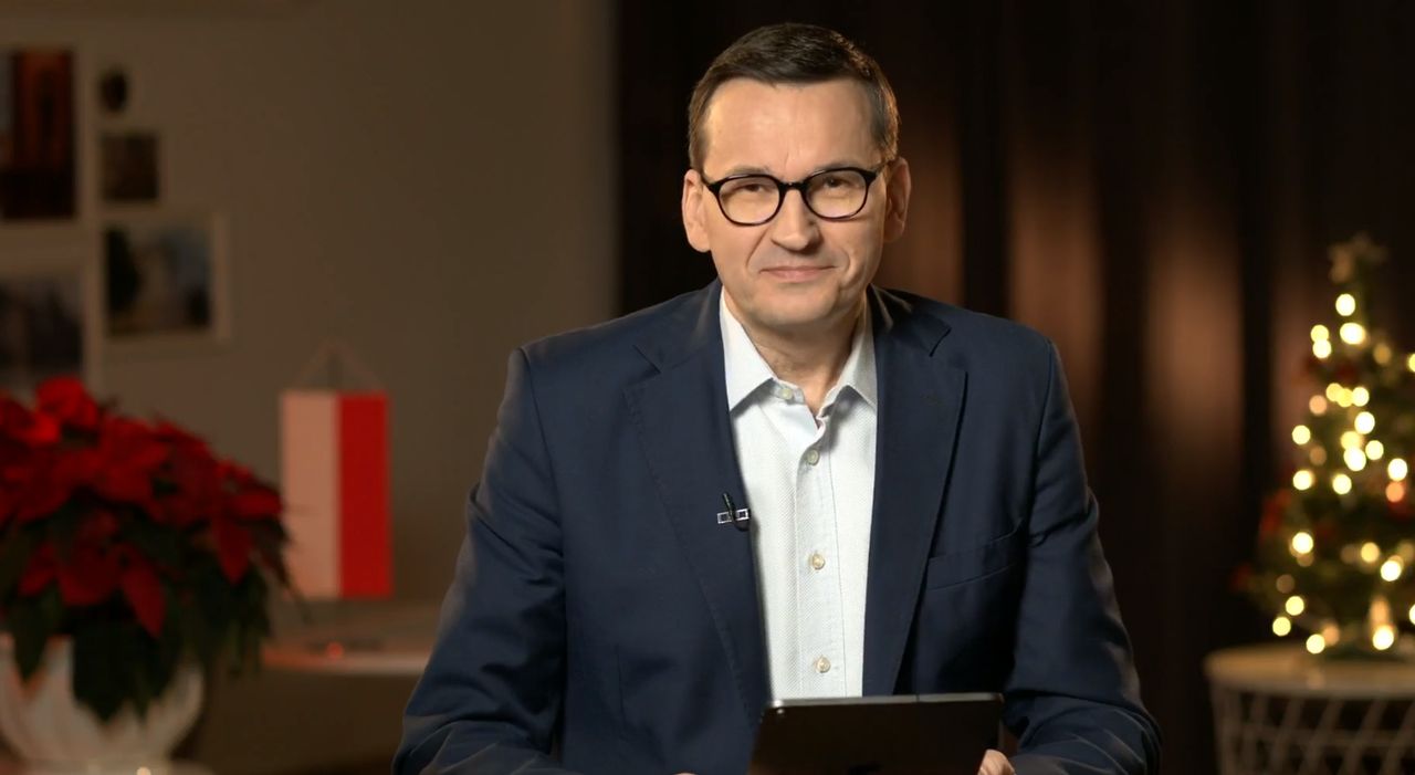 Morawiecki o współpracy z Tuskiem. "Może sobie pluć w brodę"