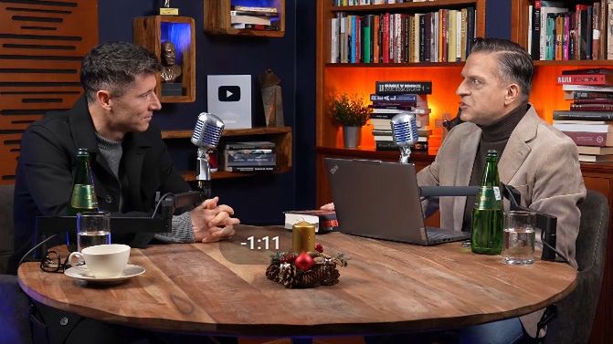 Robert Lewandowski w programie Rymanowskiego 