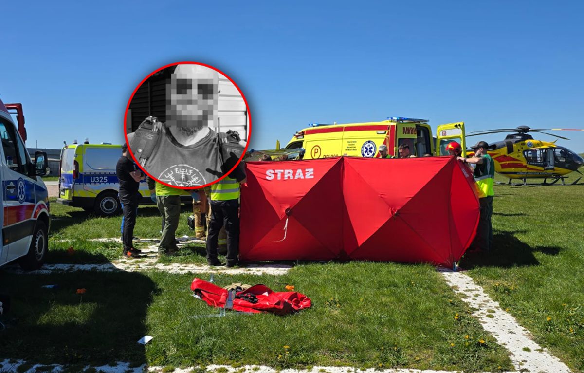 Nie żyje spadochroniarz. Są wyniki sekcji zwłok