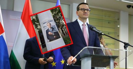 Kontrowersyjne plakaty z Morawieckim. "Bruksela zagrożeniem dla Europy"