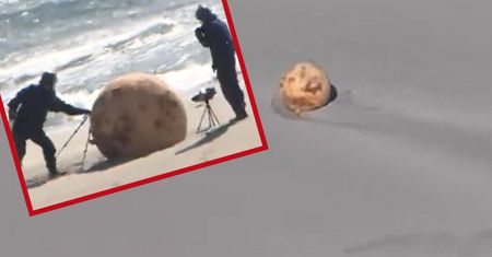 Tajemnicza kula na plaży. Na miejsce wezwano wojsko