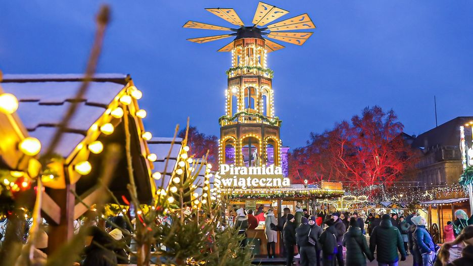 Betlejem Poznanskie na placu Wolnosci w Poznaniu