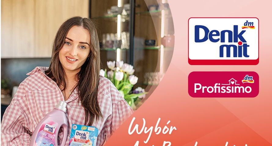 Influencerka Ania Bardowska w kampanii drogerii dm Polska