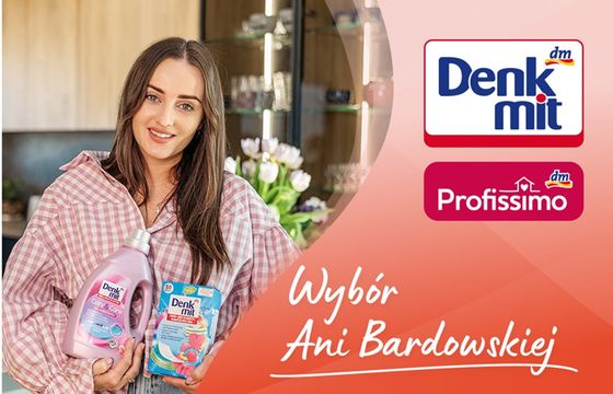 Influencerka Ania Bardowska w kampanii drogerii dm Polska