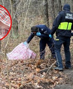 Torba leżała w lesie. Strażnicy miejscy odkryli prawdę