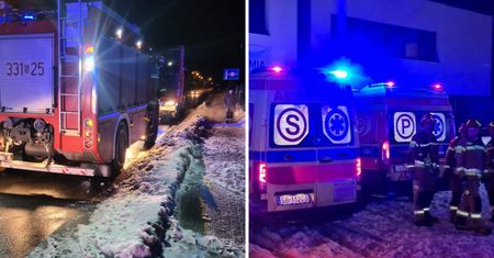 Kobietę z dzieckiem odrzuciło na kilkanaście metrów