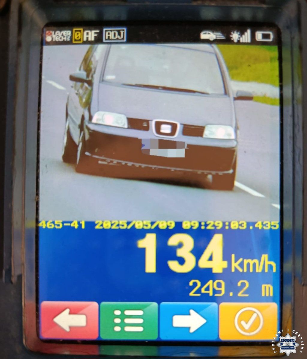 134 km/h przez miasto