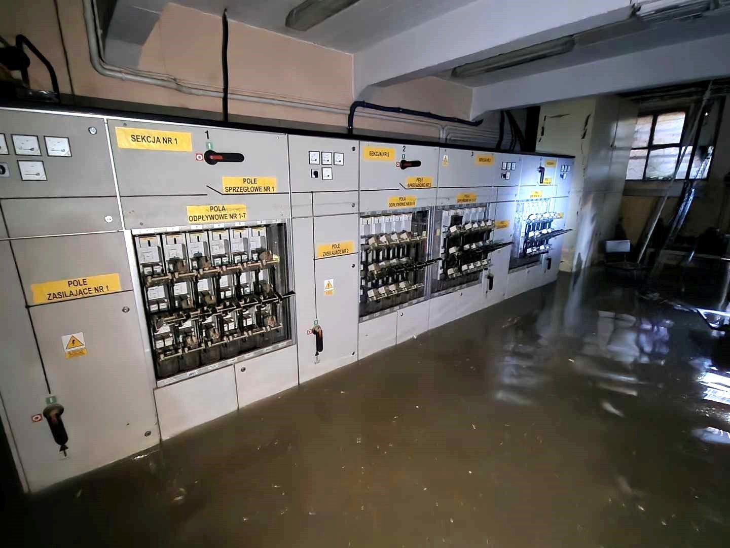 Zniszczenia w Cukrach Nyskich po powodzi