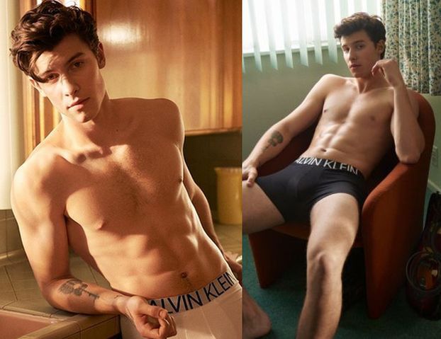 Shawn Mendes chwali się ciałem w kampanii Calvin Klein. Seksowny?