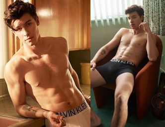 Shawn Mendes chwali się ciałem w kampanii Calvin Klein. Seksowny?