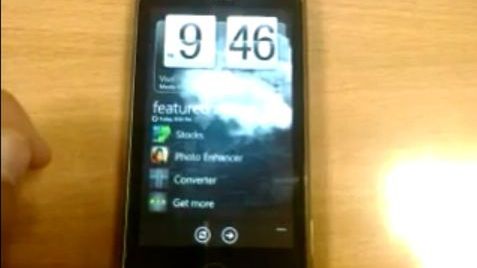 HTC Schubert z WP7 i... HTC Sense [wideo] 1