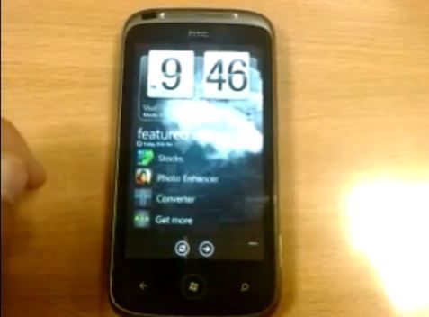 HTC Schubert z WP7 i... HTC Sense [wideo]