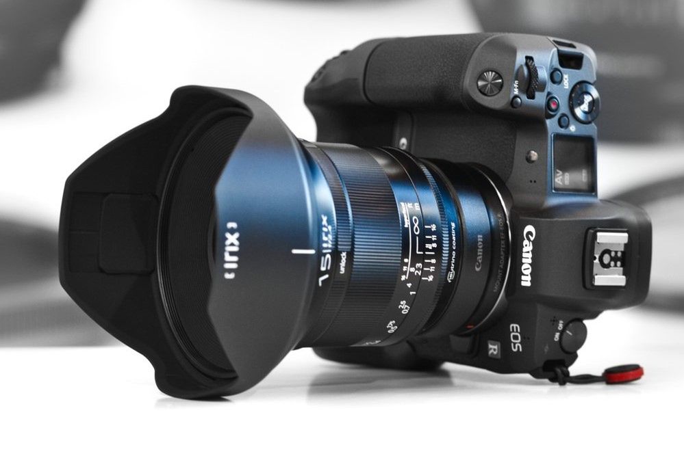 Obiektywy Irix są w pełni kompatybilne z Canonem EOS R