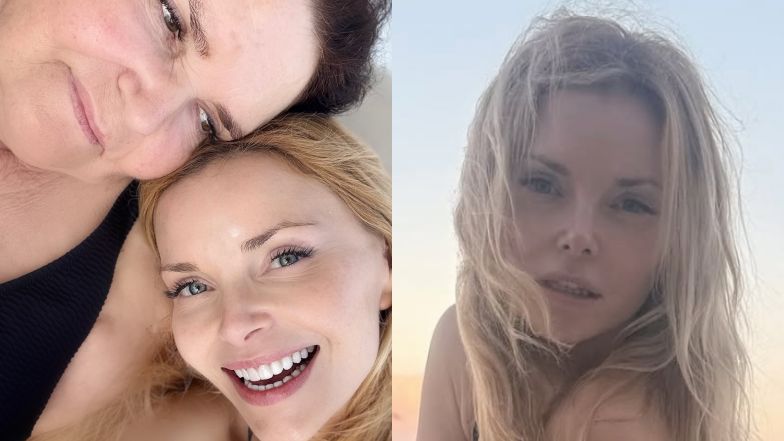 Izabella Miko w skąpym bikini dokazuje na plaży w Tulum