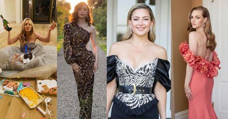 Złote Globy 2021 Z DOMU: Kaley Cuoco, Lily Collins, Kate Hudson, Amanda Seyfried... (ZDJĘCIA)