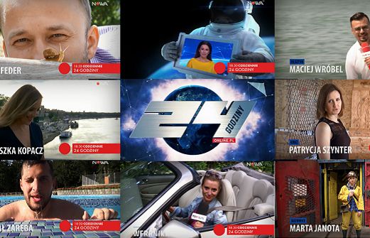 Beata Tadla promuje „24 godziny online.pl” w Nowa TV (wideo)