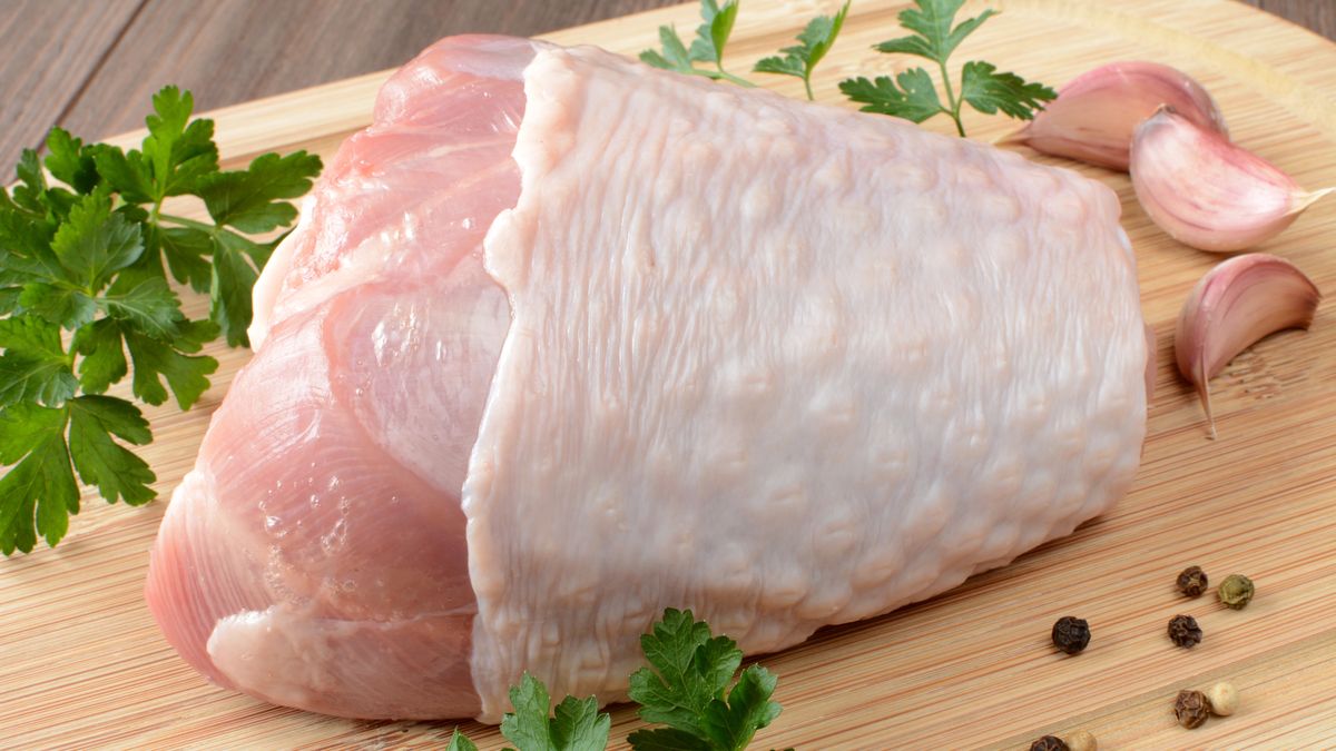 Golonka z indyka to mięso chudsze niż kurczak