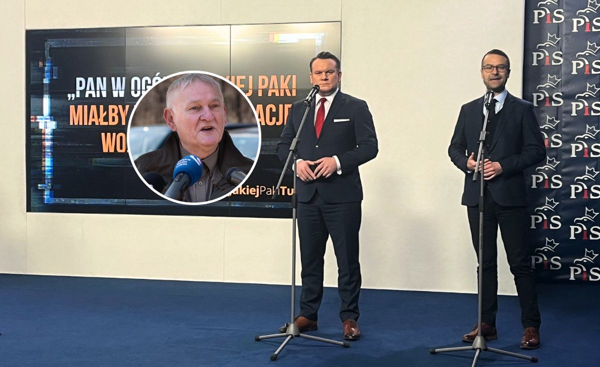 O zaangażowanie polityczne dyrektora LP Józefa Kubicy, reporter "Faktów" TVN chciał na dzisiejszej konferencji zapytać polityków PiS