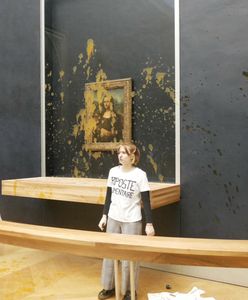 "Mona Lisa" zaatakowana. Skandal w Luwrze, są nagrania