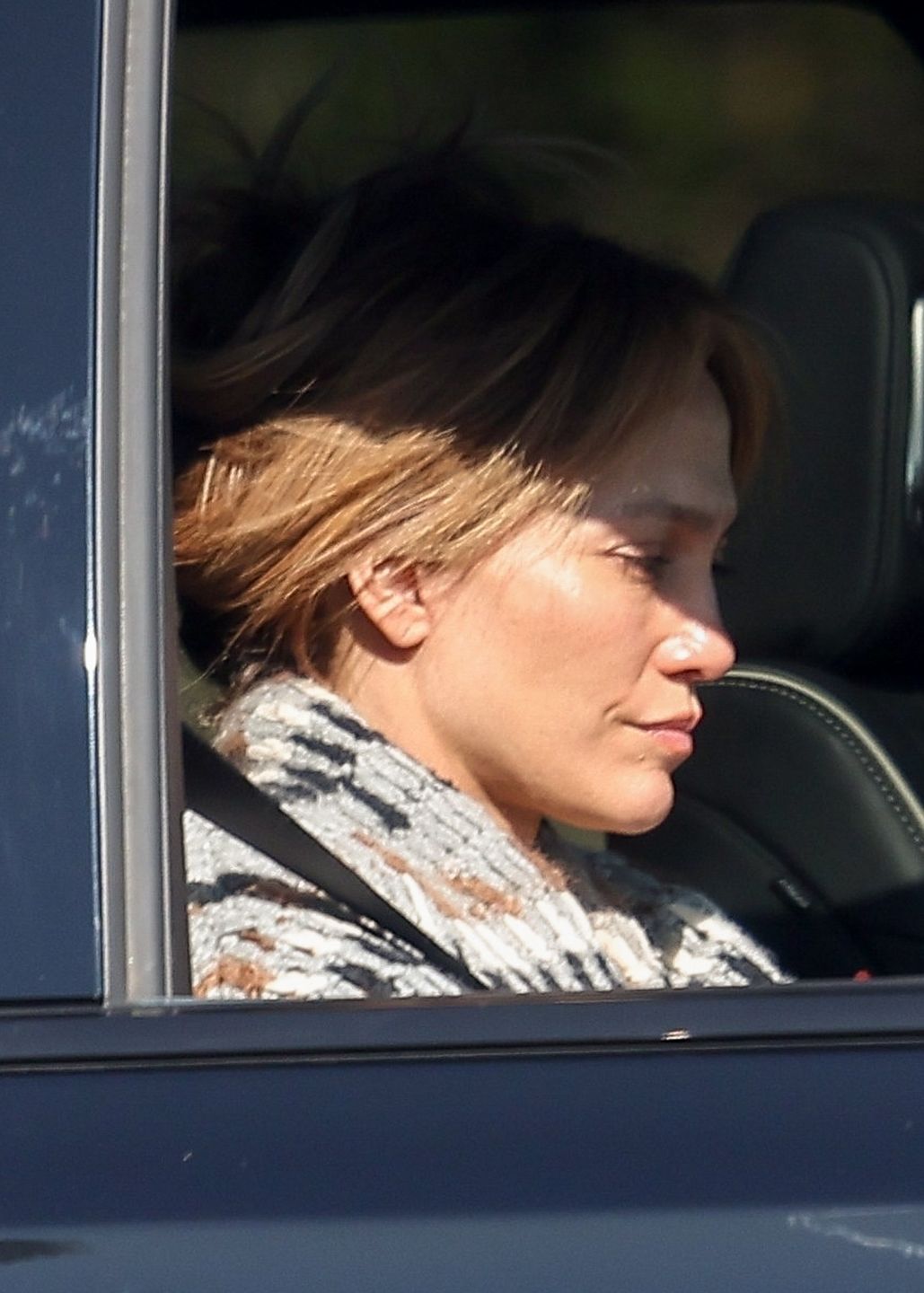 Jennifer Lopez "przyłapana" bez makijażu