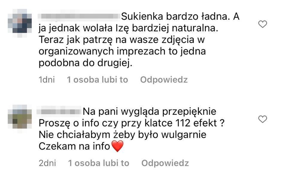 Komentarze zmartwionych fanów