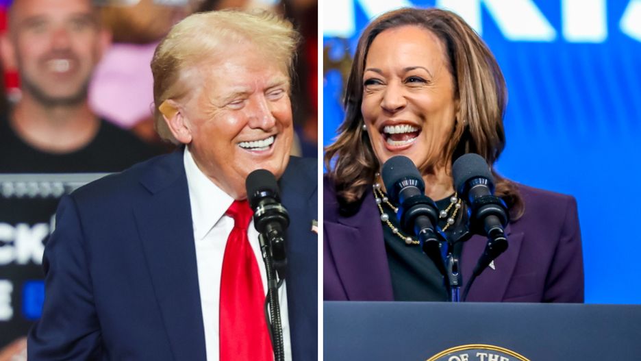Donald Trump i Kamala Harris