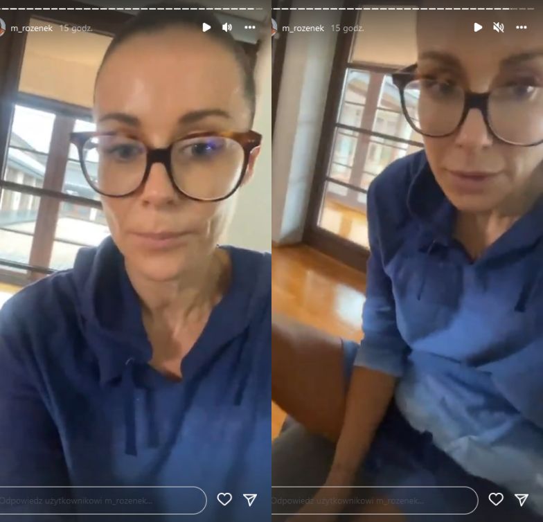 Małgorzata Rozenek relacjonuje treningi na obozie Anny Lewandowskiej