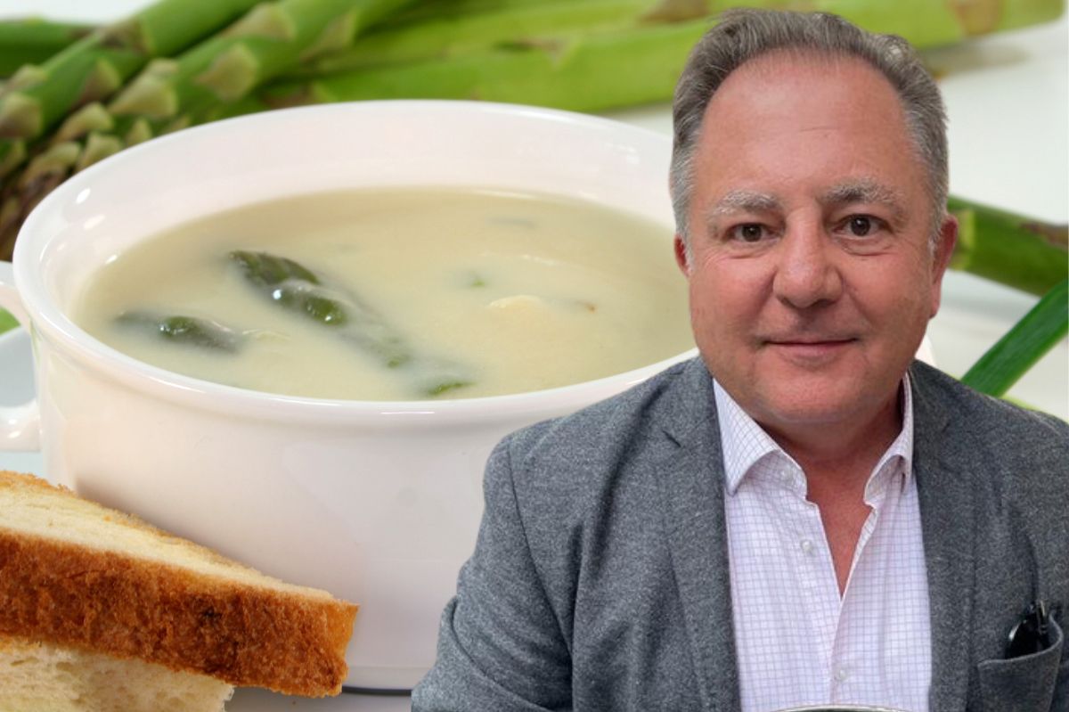 Wiosną Robert Makłowicz gotuje dla rodziny kremową i szybką zupę. Za ten przepis powinien dostać nagrodę