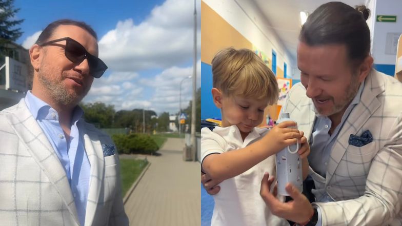 Henio wrócił z przedszkola. Małgorzata Rozenek relacjonuje