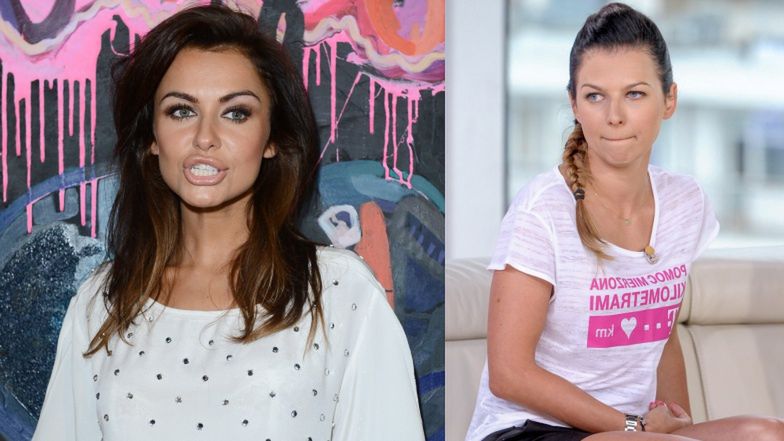 Natalia Siwiec i Anna Lewandowska