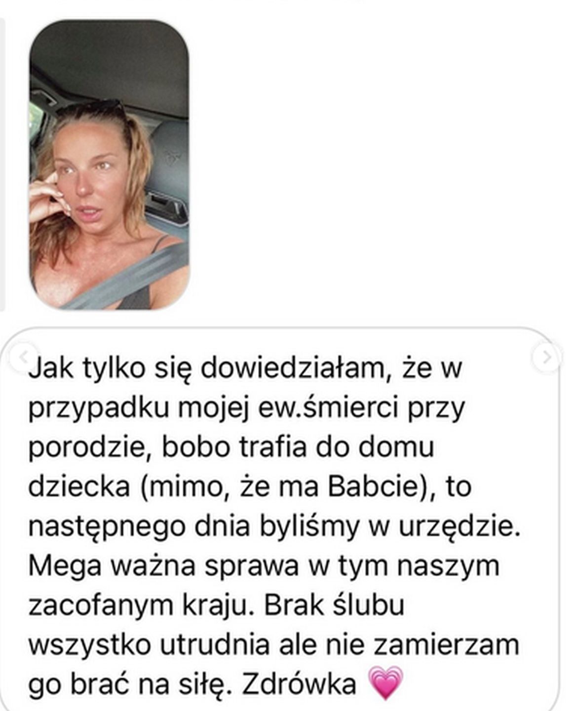 Agnieszka Włodarczyk publikuje wiadomości od fanek