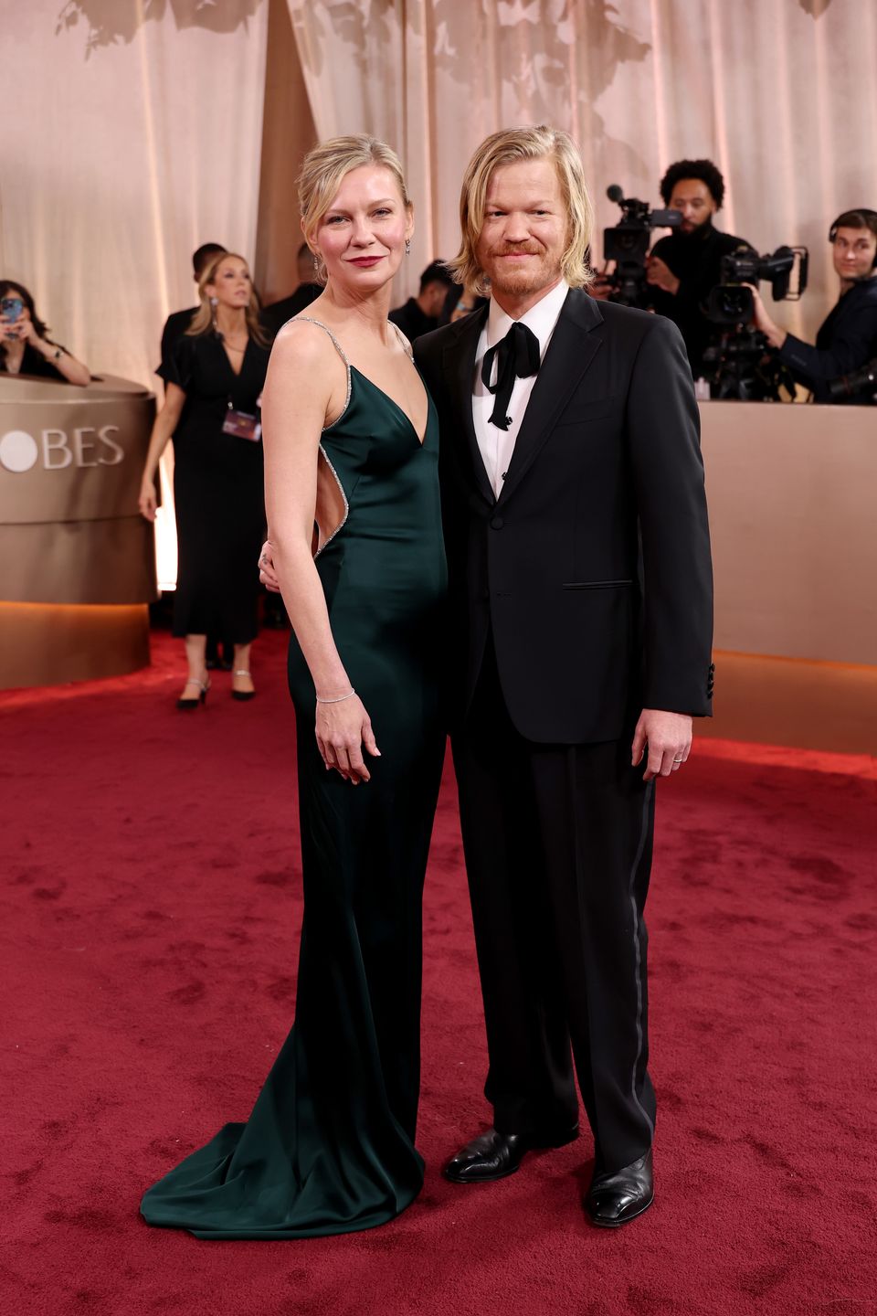 Kirsten Dunst i Jesse Plemons - Złote Globy 2026