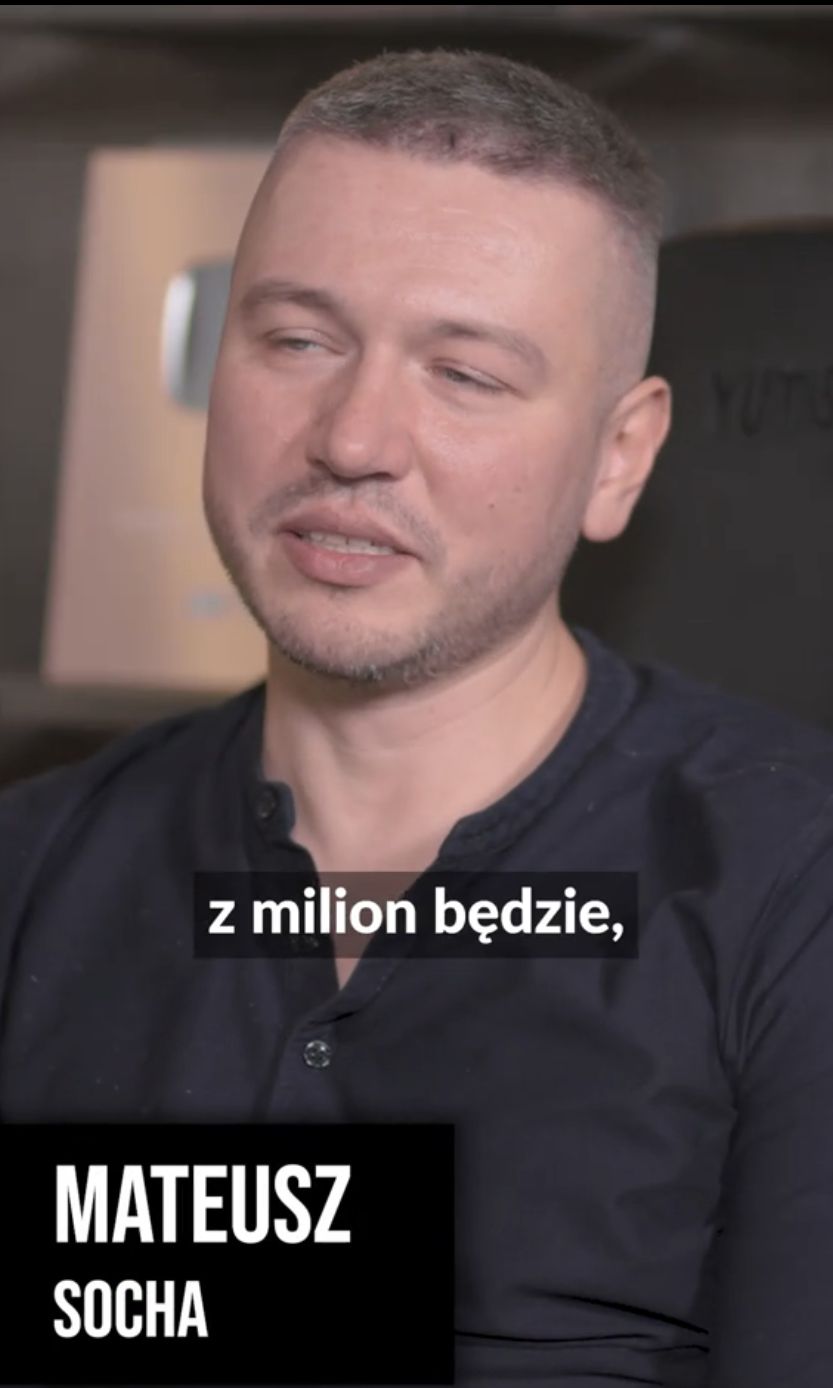 Mateusz Socha opowiedział o swoich zarobkach