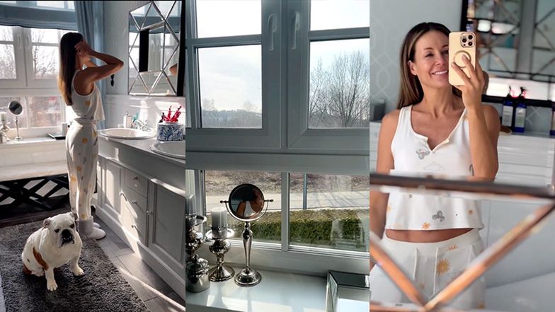 Małgorzata Rozenek-Majdan chwali się łazienką, a fani komentują