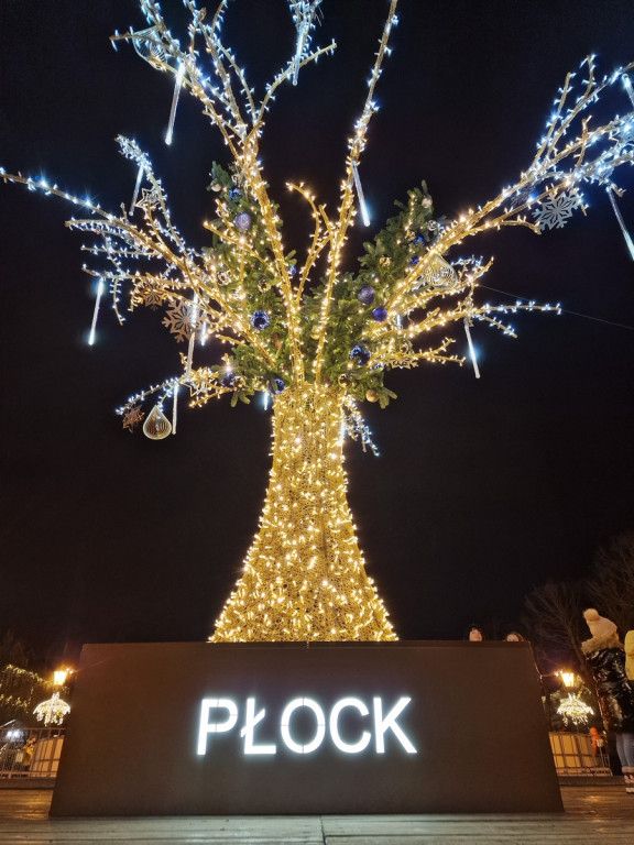Wigilia przed płockim ratuszem