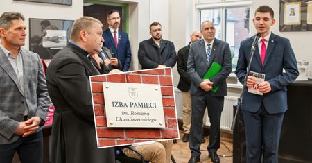 Otwarcie Izby Pamięci im. Romana Chwaliszewskiego